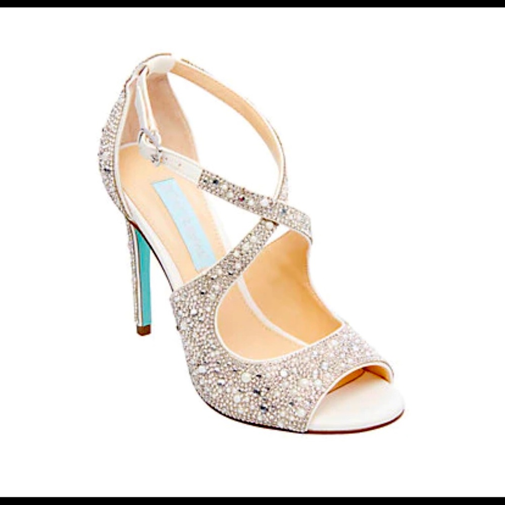 Betsy Johnson Sage Crystal Sandal